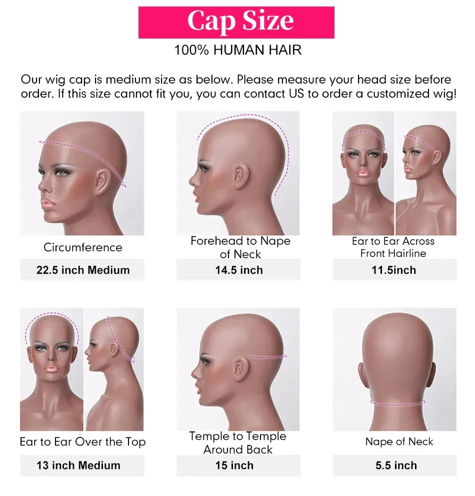 P427 Curly Highlight Wig Human Hair 13x4 HD Lace Frontal Wigs Preplucked 200 Density    100% Human Hair Deep Wave wig For Women