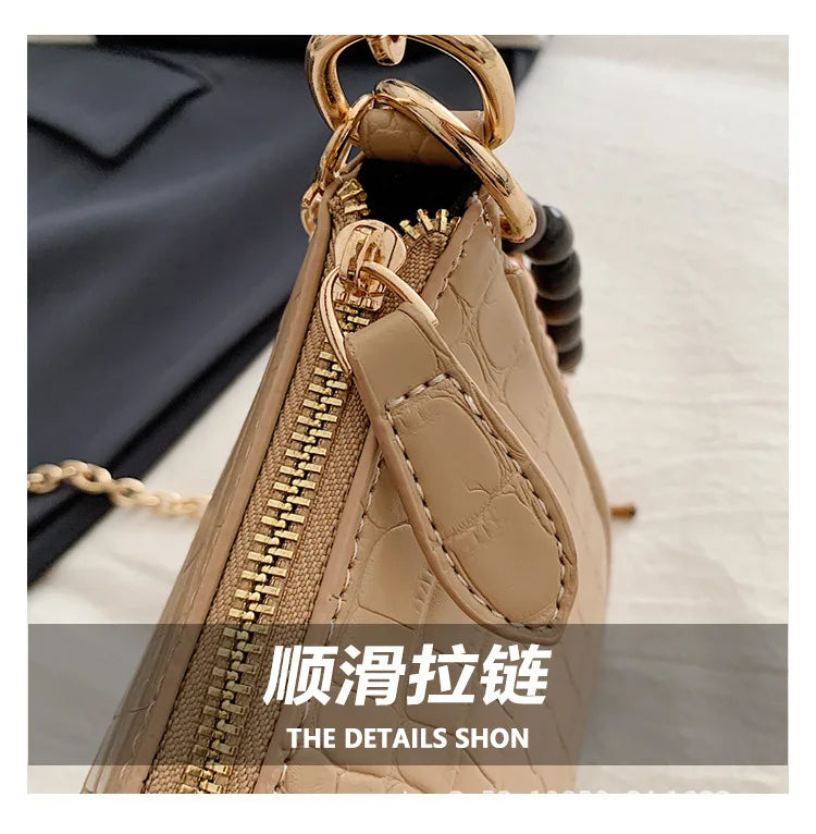 2025 New - arrival Women's Bag - Fashionable, Versatile, Retro - casual, Crossbody, Underarm, High - quality Handbag