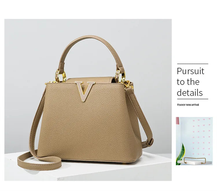 Handbag for women 2025 new fashion versatile bucket bag, high-end women's bag, commuting crossbody bag, women's bag