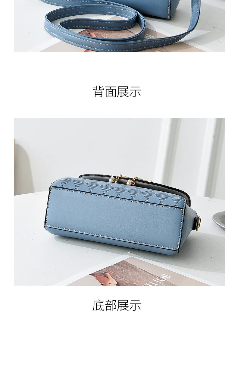 Bag Women 2025 Spring and Summer New One Shoulder Crossbody Small Square Bag Fresh and Sweet Versatile