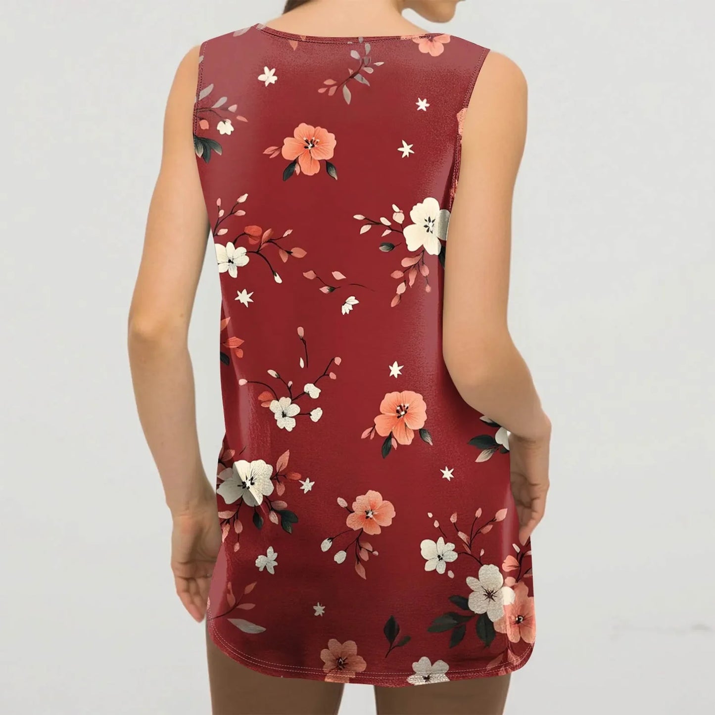 Tank Tops for Women 2025 Summer Sleeveless V Neck Blouses Plus Size Cotton Shirts Casual Vest Tops Beach Clothes Womens Pullover