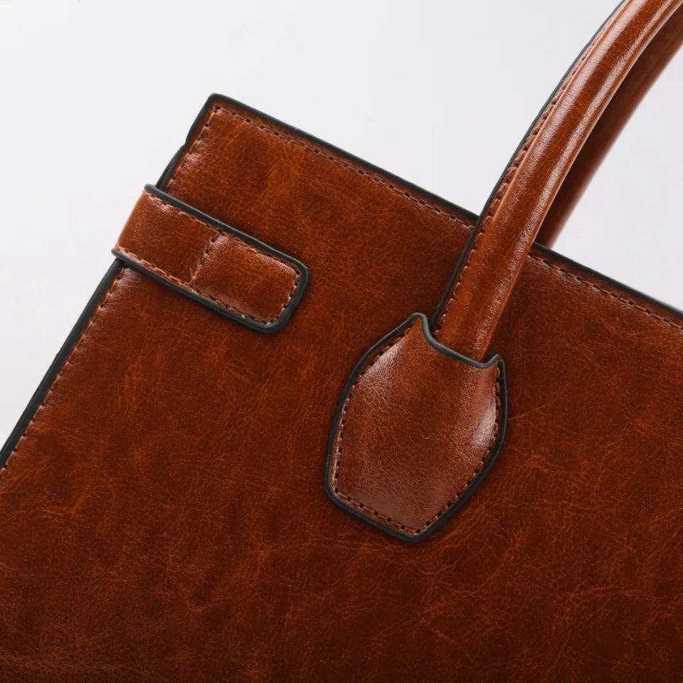 Genuine Handbags for Women 2025 New Luxury Ladies Hand Bags Female Leather Shoulder Top-Handle Crossbody Bags Casual Tote Sac