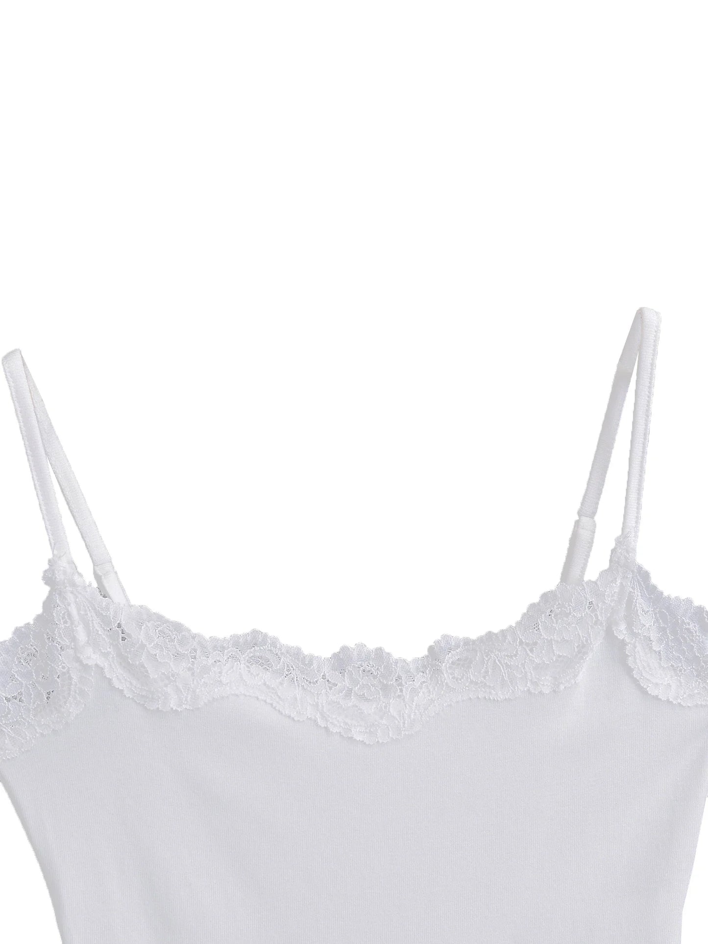 Sexy Bodysuit Tops For Women 2025 Summer Y2k Clothes Lace Panel BodySuits Women Solid Color Cami Bodysuit Backless Lace Top Pink