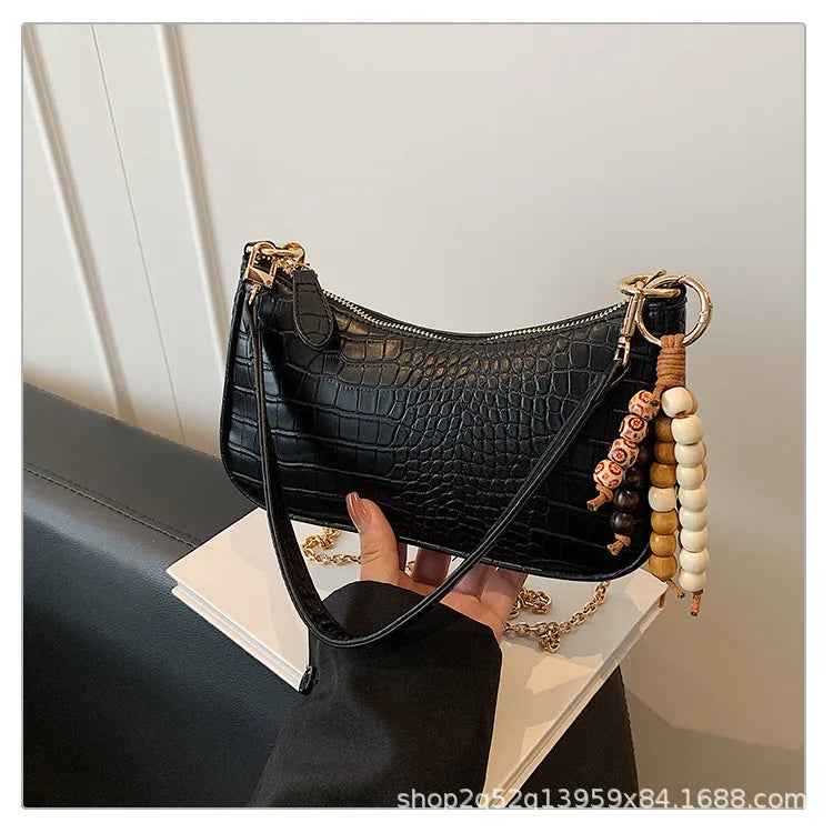 2025 New - arrival Women's Bag - Fashionable, Versatile, Retro - casual, Crossbody, Underarm, High - quality Handbag