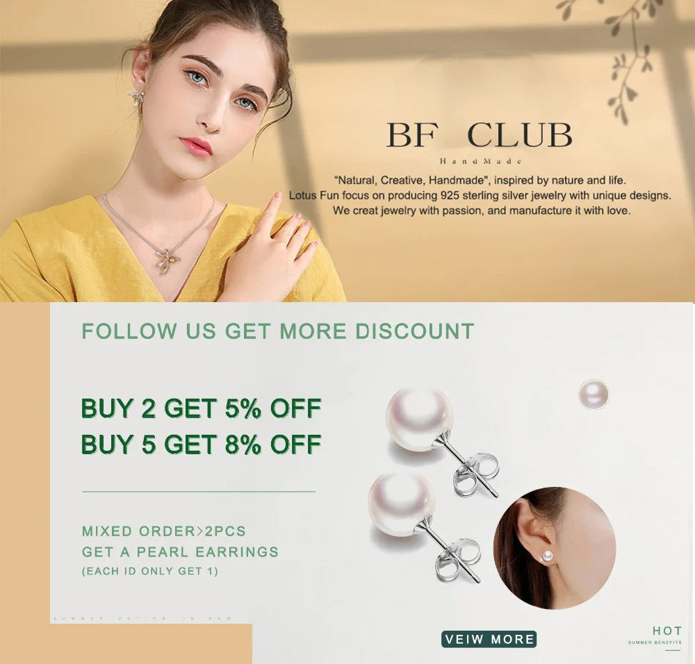Original 925 Sterling Silver Pearl Rings For Women Counple Wedding Engagement Silver Women's Vintage Ring Jewelry