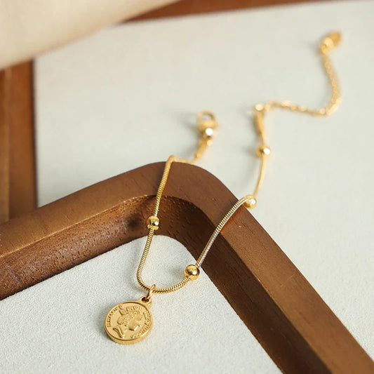 Trendy Chain Bracelet For Women Gold Color Link Chain Bangle Female Fashion Jewelry Gift