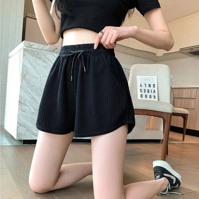 Summer Sexy Bottoms Ladies Girl Shorts Streetwear Female Women Fitness Joggers Sports Running Breathable Plus Size Short Pants