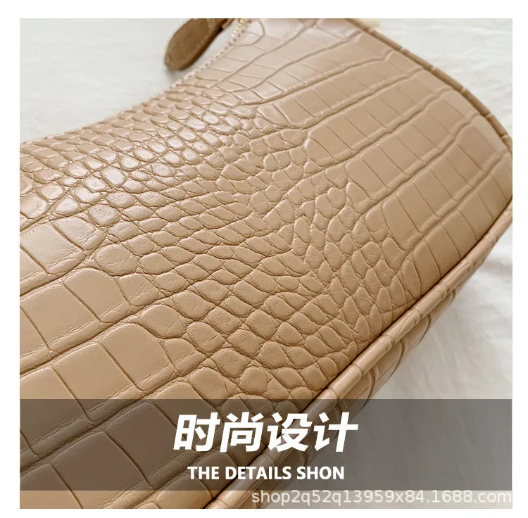 2025 New - arrival Women's Bag - Fashionable, Versatile, Retro - casual, Crossbody, Underarm, High - quality Handbag