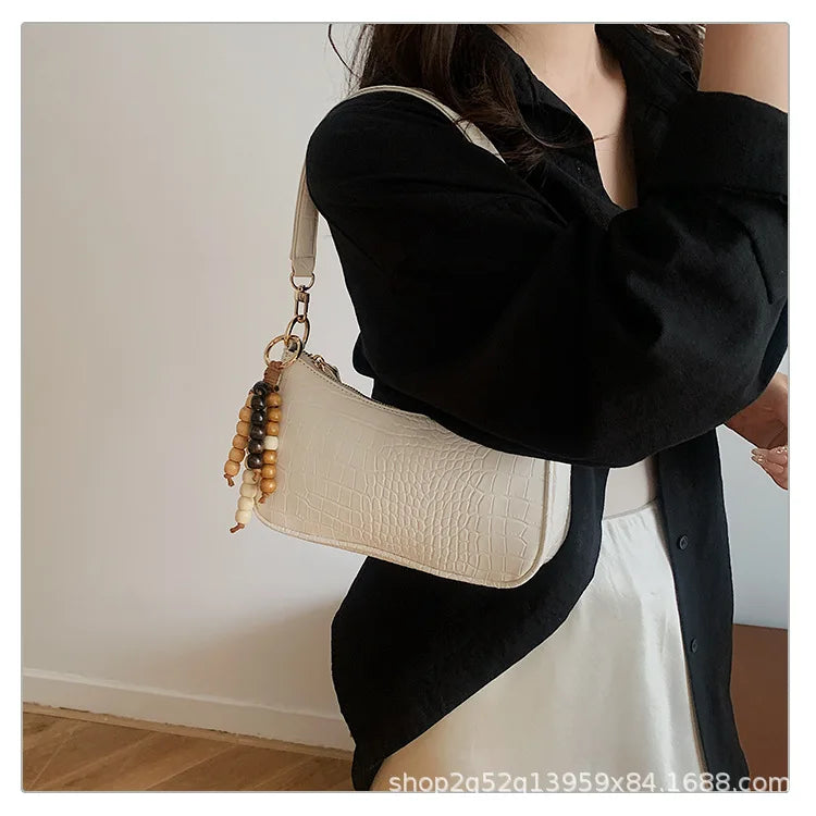 2025 New - arrival Women's Bag - Fashionable, Versatile, Retro - casual, Crossbody, Underarm, High - quality Handbag