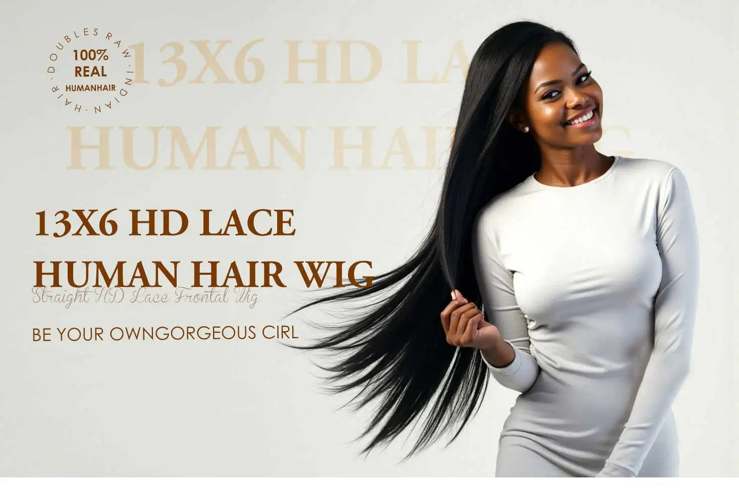 Straight Human Hair Wigs 13x6 HD Lace Front Wigs Human Hair For Women 13X4 Bone Straight Human Hair 250%Density Pre Plucked Hai