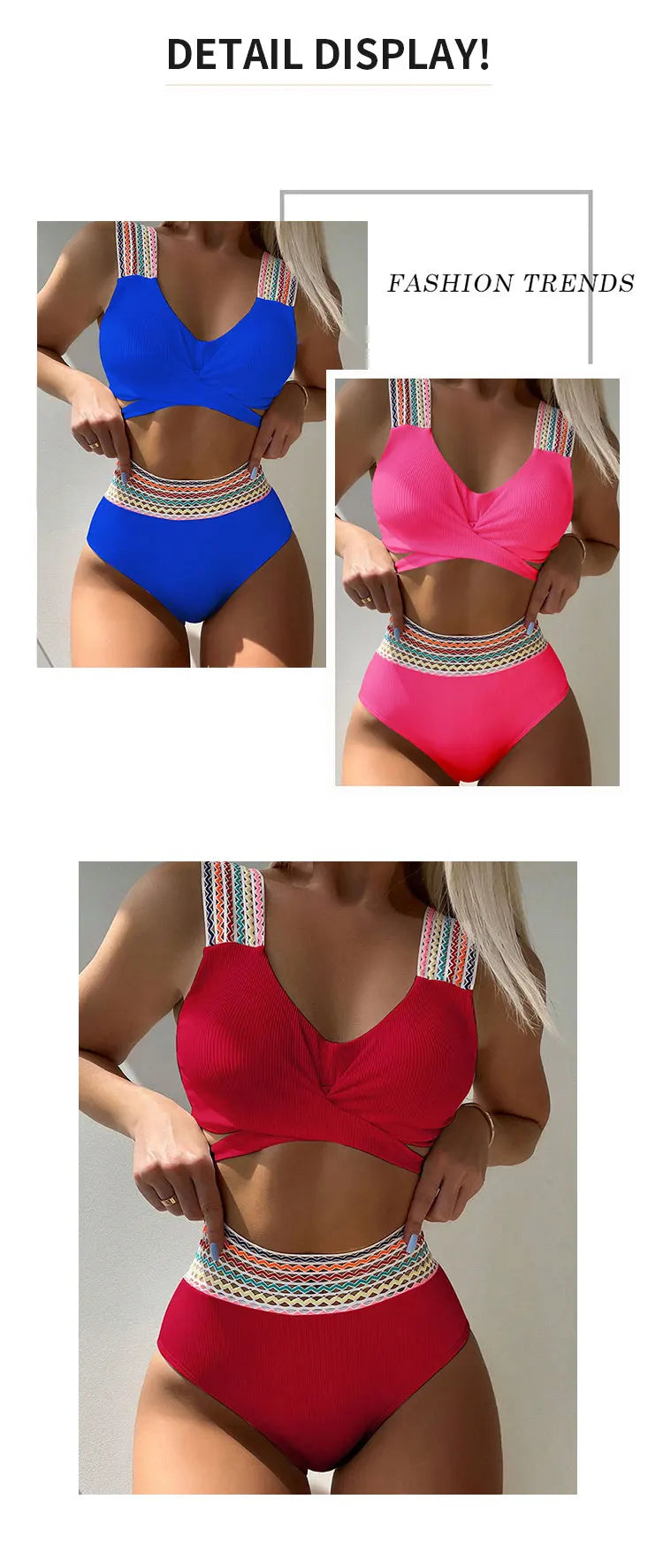 2025 Sexy Brazilian Bikini Set High Waist Black Printed Women Swimwear Push Up Bikinis Swimsuit Female Biquini Bathing Suit